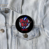 Rock & Roll Lightning Button (In situ)