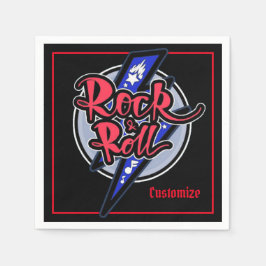 Rock & Roll Lightning Servet