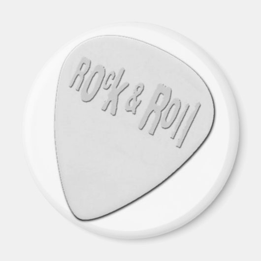 Rock & Roll Pick Magnet (Voorkant)