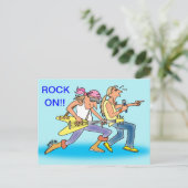 ROCK & ROLL POST CARDS FOR ROCKERS BRIEFKAART (Staand voorkant)