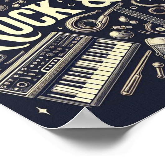 Rock & Roll Poster (Hoek)