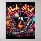 Rock & Roll Poster (Voorkant)