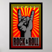 Rock & Roll Poster (Voorkant)