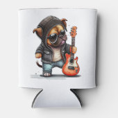 Rock Roll Puppy Dog (Drie) Blikjeskoeler (Voorkant)