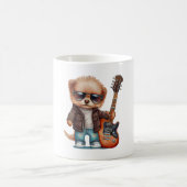 Rock Roll Puppy Dog (Twee) Koffiemok (Center)