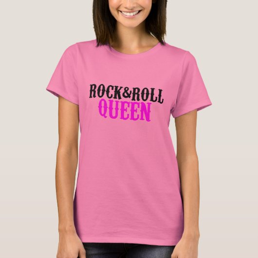 Rock & Roll Queen T-shirt (Voorkant)