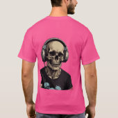 Rock & Roll Rebellion: gedurfde kleding en schoene T-shirt (Achterkant)