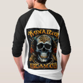 Rock & Roll Rebellion Skull T-shirt (Achterkant)