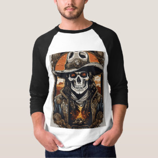 Rock & Roll Rebellion Skull T-shirt