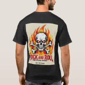 Rock & Roll Rebellion T-shirt (Achterkant)