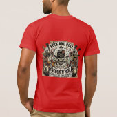 Rock & Roll Revival | Skull & Strings Festival T-s T-shirt (Achterkant)