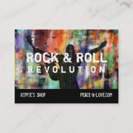 Rock & Roll Revolution Visitekaartje