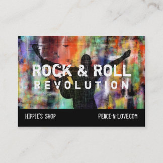 Rock & Roll Revolution Visitekaartje