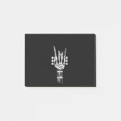Rock & Roll Skeleton Guitar Music Lover Post-it® Notes (Voorkant)