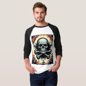 Rock & Roll Skull Festival T-shirt (Voorkant volledig)