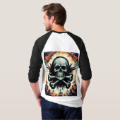 Rock & Roll Skull Festival T-shirt (Achterkant volledig)