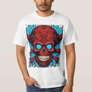 Rock & Roll Skull - Tijdloze Rebel Spirit 👕 T-shirt