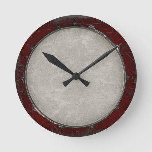 Rock & Roll Snare Drum Heavy Metal Drummer Music Ronde Klok