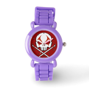 Rock & Roll Watch Heavy Metal Drummer Wrist Watch Horloge