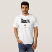 Rock & Rolle T-shirt (Voorkant volledig)