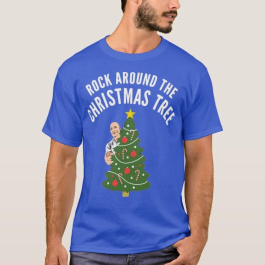 Rock Rond de kerstboom T-shirt (Voorkant)