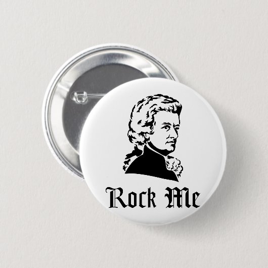 Rock Ronde Button 5,7 Cm (Voorkant /achterkant)