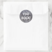 ROCK! RONDE STICKER (Tas)
