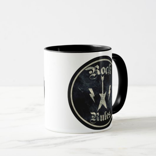 Rock Rules! Mok (Voorkant rechts)