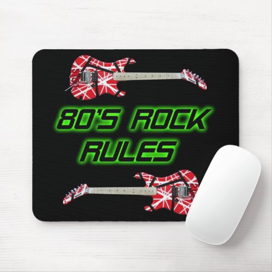 Rock Rules Mousepad van 80 Muismat (Met muis)