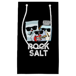 Rock Salt Funny Condition Music Pun Dark BG Klein Cadeauzakje