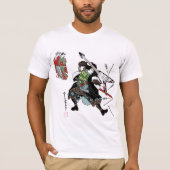Rock Samurai Guitar T Shirt (Voorkant)