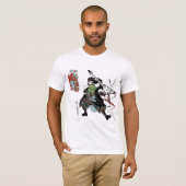 Rock Samurai Guitar T Shirt (Voorkant volledig)