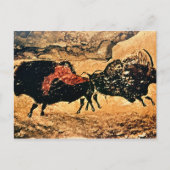 Rock-schilderij van bison, c.17000 BC Briefkaart (Voorkant)
