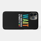 Rock-schilders wachten op grappige regenboogstone  Case-Mate iPhone case (Achterkant (horizontaal))