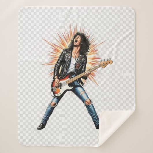 Rock sherpa blanket deken (Voorkant)