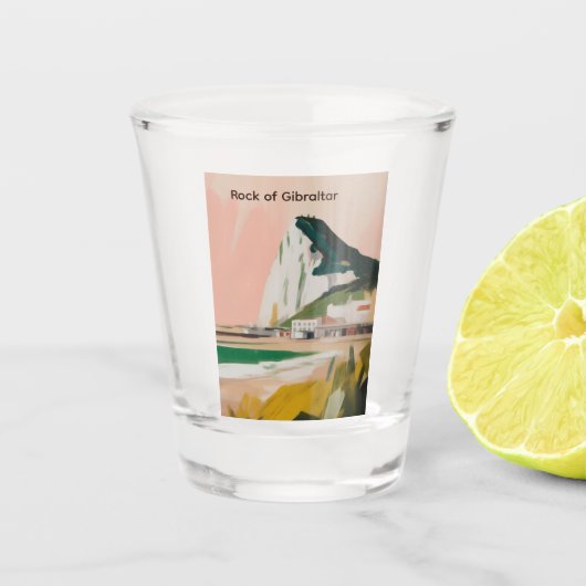 Rock Shot Glas (Voorkant)