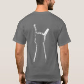 Rock Sign Arm T-shirt (Achterkant)