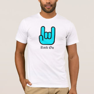 Rock Sign Hand Mannen T-shirt