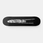 Rock Skeleton Hand Persoonlijk Skateboard (Horizontaal)