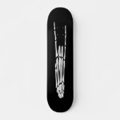 Rock Skeleton Hand Persoonlijk Skateboard (Voorkant)