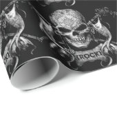 Rock Skull Cadeaupapier (Rol Hoek)