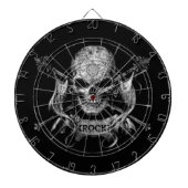 Rock Skull Dartbord (Voorkant)