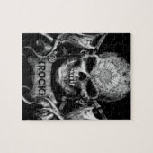 Rock Skull Legpuzzel (Horizontaal)