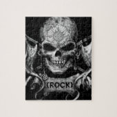 Rock Skull Legpuzzel (Verticaal)