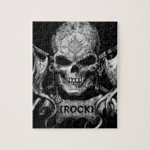 Rock Skull Legpuzzel