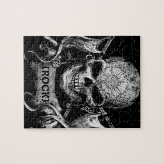 Rock Skull Legpuzzel (Horizontaal)