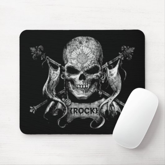 Rock Skull Muismat (Met muis)