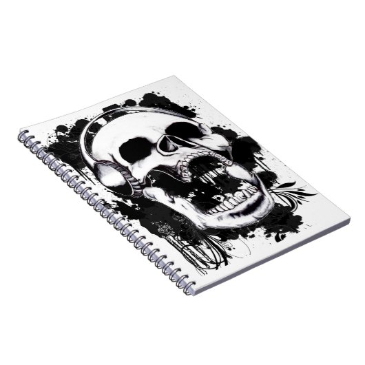Rock Skull Notitieboek (Rechterzijde)