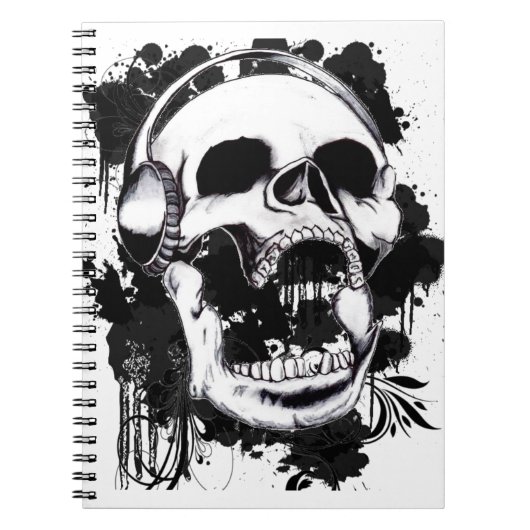 Rock Skull Notitieboek (Voorkant)