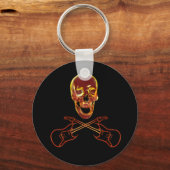 Rock Skull Sleutelhanger (Voorkant)